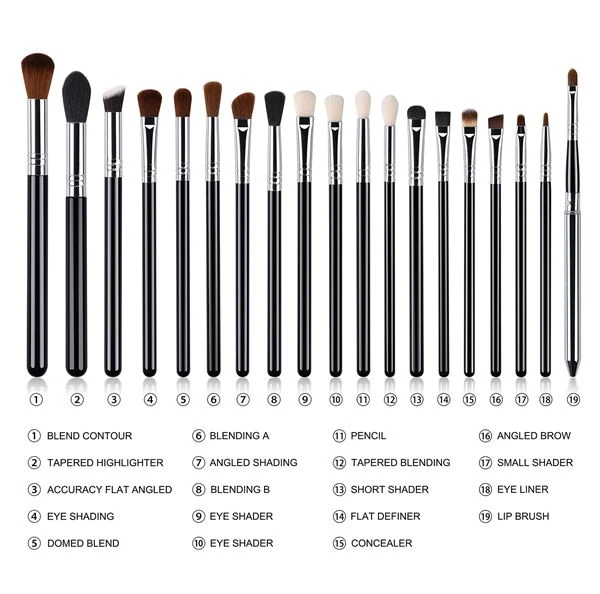 19 pieces eyelashes brushes (3)
