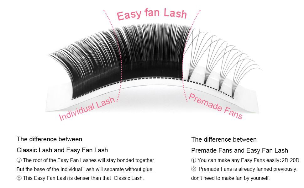 easy fan lashes