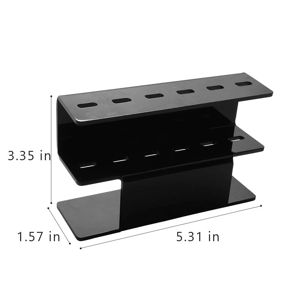 Beauty Tweezers Shelf Holder Black Size